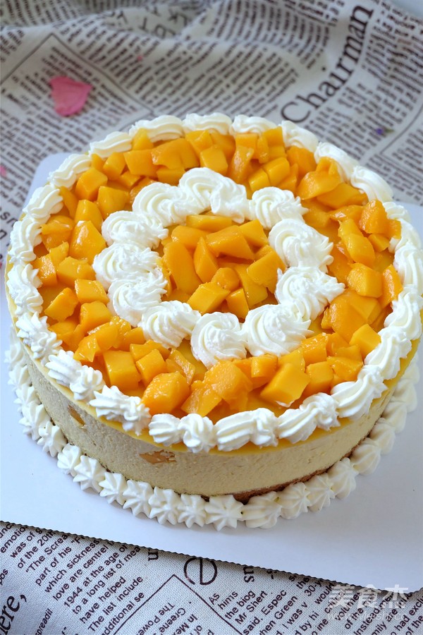 Mango Mousse Cake recipe