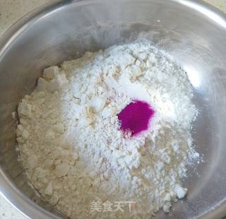 Purple Sweet Potato Flour Bread recipe
