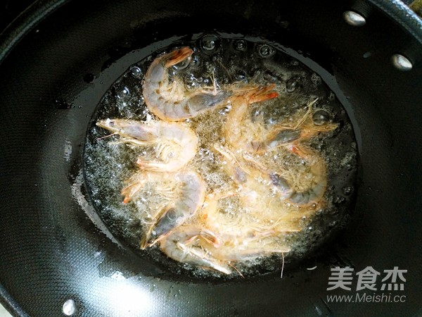 Baked Shrimp with Salted Egg Yolk recipe