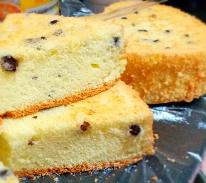 Honey Bean Chiffon Cake recipe