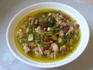 Pickled Bean Chicken recipe