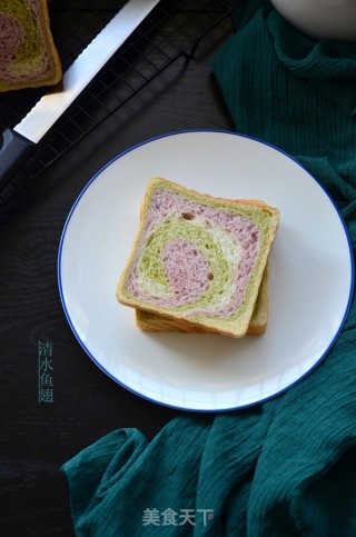 Rainbow Toast recipe