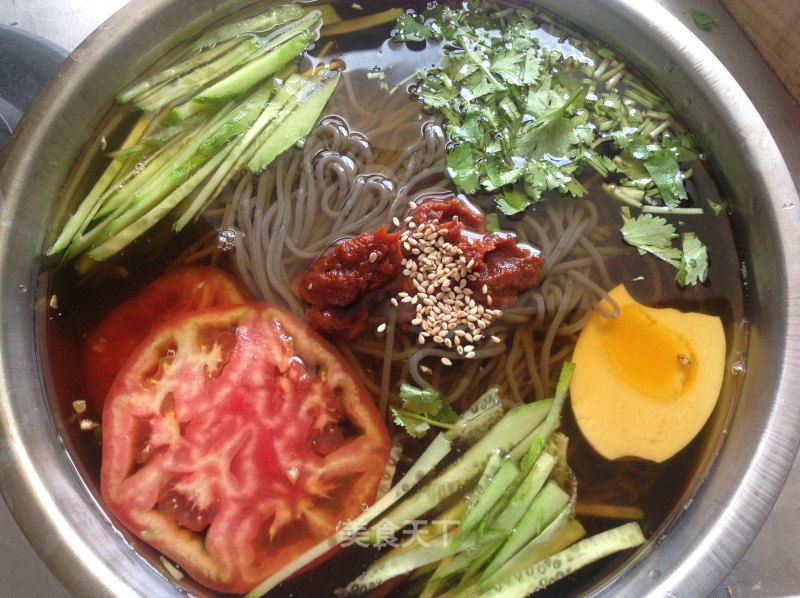 Yanbian Korean Cold Noodles-family Tradition Cold Noodle Soup recipe