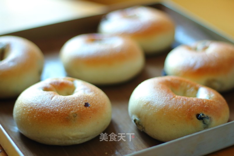 Rose Fragrant Bagel Bread recipe