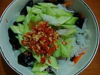 Refreshing Small Cold Dish-----【chop Pepper and Mix Ears】 recipe