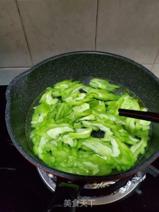 Char Siew and Stir-fried Bitter Gourd recipe