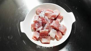 【ginkgo Skewered Pork Neck Meat】it Tastes Smooth and Smooth in The Throat recipe