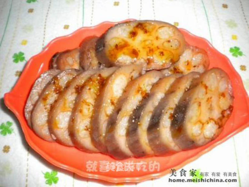 Honey Glutinous Rice Lotus Root recipe