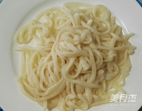 Large Plate Chicken Noodles recipe
