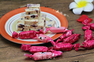 Cranberry Peanut Nougat recipe