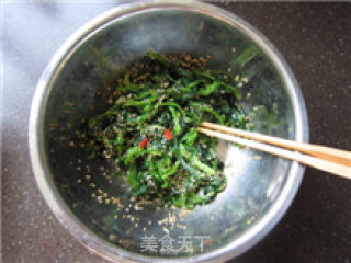 Sesame Spinach recipe