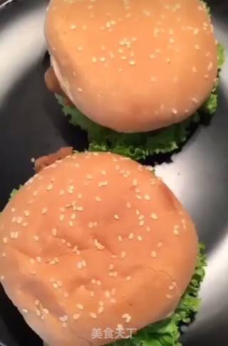 Homemade Burger recipe