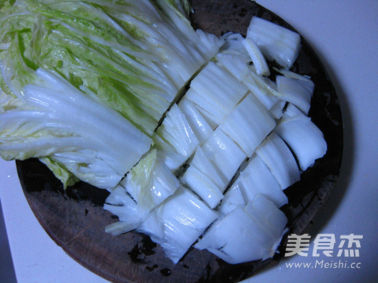 Pen Tube Fish Stewed with Cabbage Tofu recipe