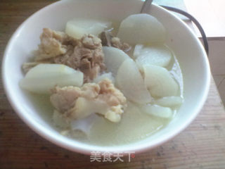 After 61, Make A Big Bone Soup with White Radish. recipe