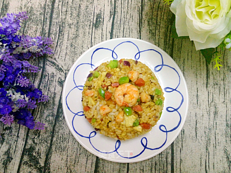 Fried Rice with Shrimp and Egg
