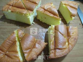Sponge Cake (oven Version) recipe
