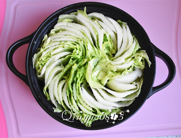 Pomelo-flavored Cabbage Hot Pot recipe