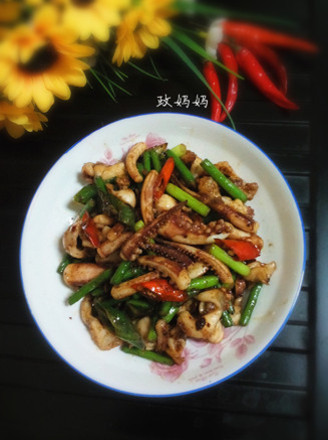 Spicy Squid with Cumin recipe