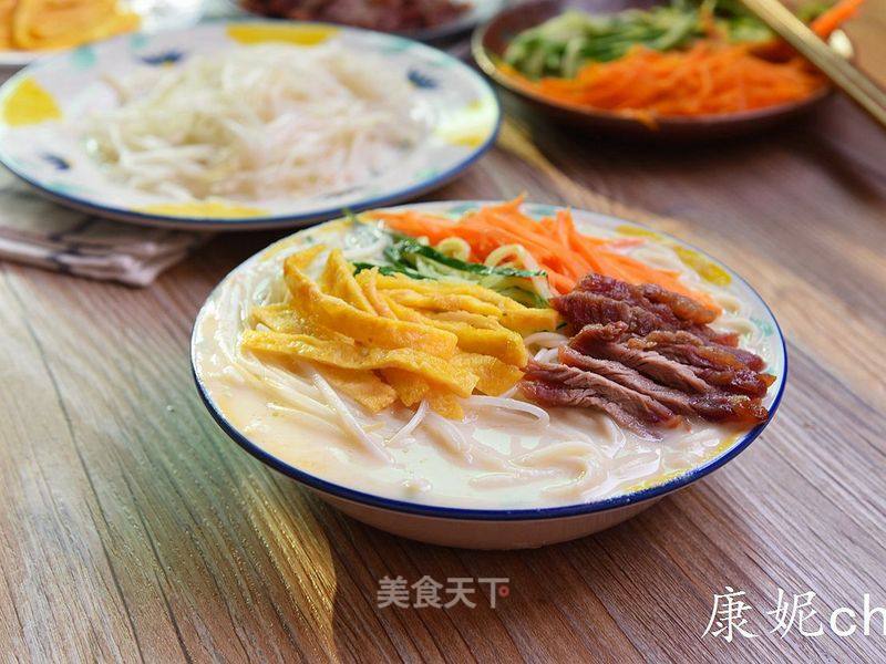 Soy Milk Cold Noodles recipe