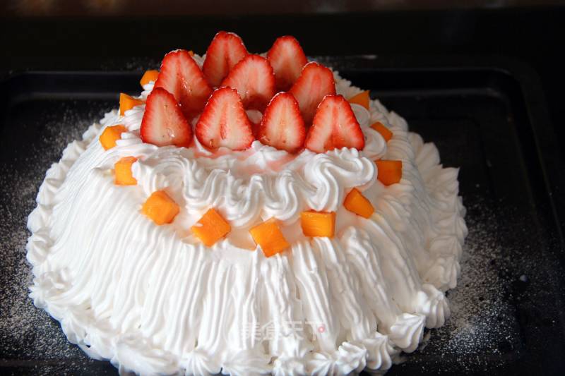 Savarin Chiffon Cake (eight Inches) recipe