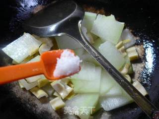 Lamb Tail Bamboo Shoots Boiled Winter Melon recipe