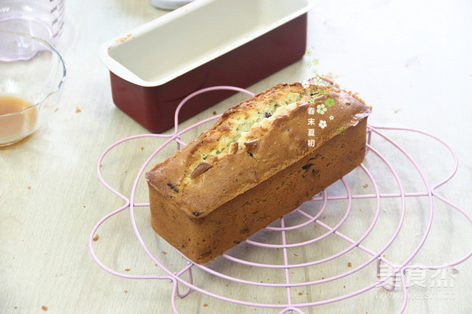 Lime Almond Dried Fruit Pound Cake recipe