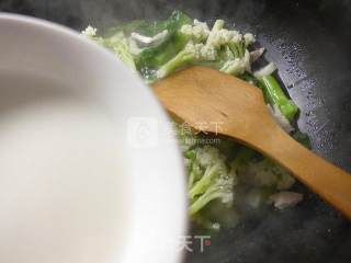 Cauliflower Soup with Pork Celestial Cabbage recipe