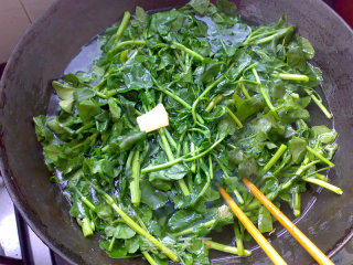 Boiled Watercress recipe