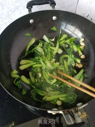 Vegetarian Stir-fried Rapeseed recipe