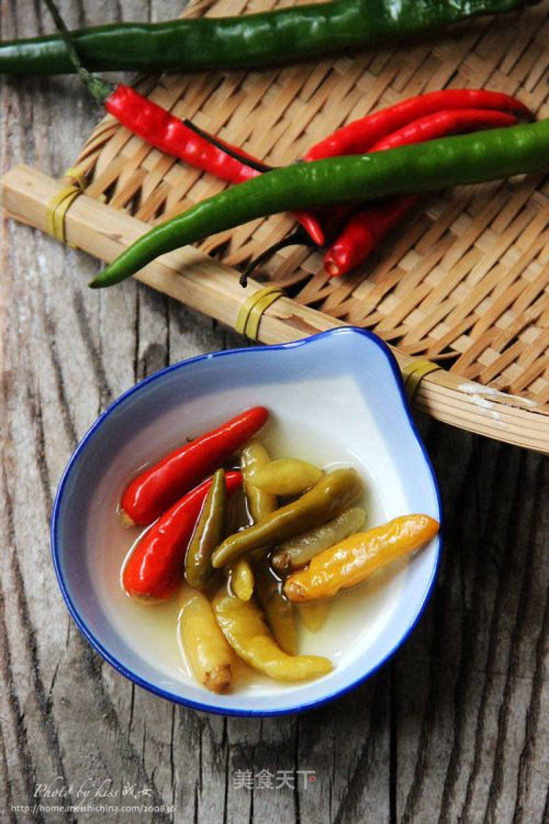 Hot and Sour --- Homemade Pickled Peppers
