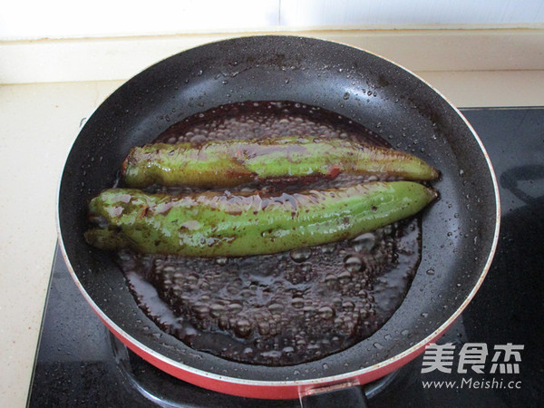 Green Pepper Stuffed Meat recipe