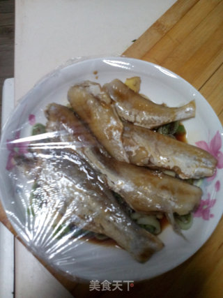Microwave Steamed Dried Fish recipe