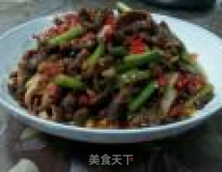 Duck Gizzards with Pickled Peppers recipe