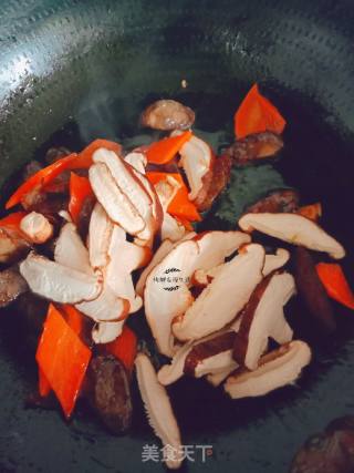 Stir-fried Dried Sausage recipe