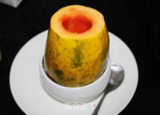 Papaya Coconut Milk Jelly recipe