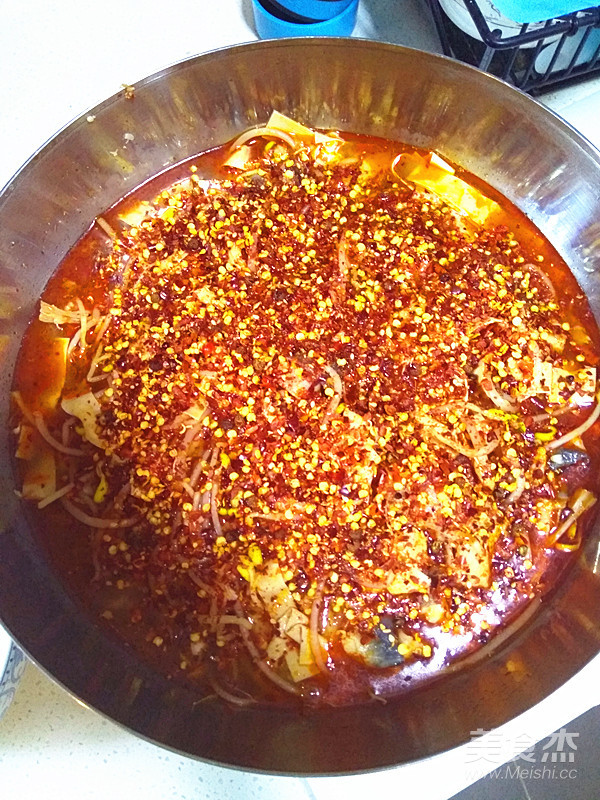 Delicious Sichuan Perfume Boiled Fish recipe