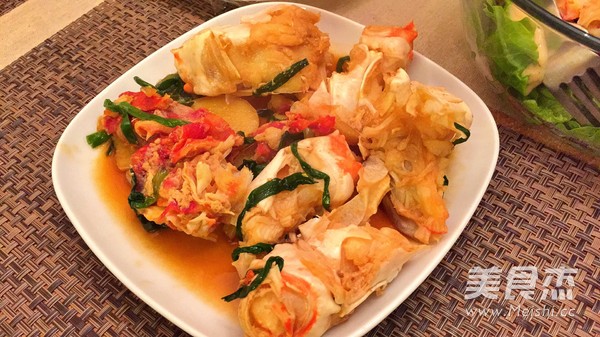 Stir-fried King Crab recipe