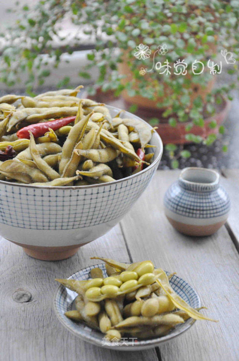 Spiced Edamame-a Side Dish that Must be Eaten in Summer recipe