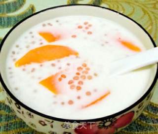 Mango Milk Sago recipe