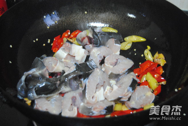 Sour Pepper Sturgeon recipe