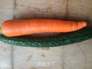Carrots Mixed with Vermicelli recipe