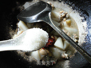 Fried Rice Cake with Bullfrog recipe