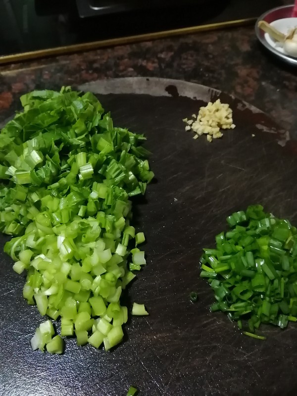 Fried Rice with Choy Sum and Egg recipe