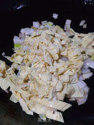 Lettuce Leaves Burnt Bean Curd recipe