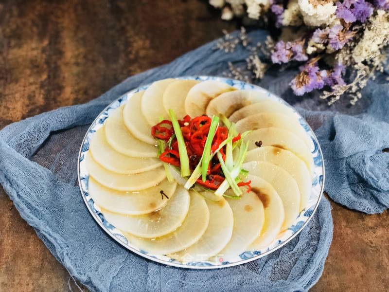 Steamed Radish recipe