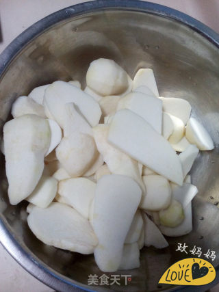 Stewed Noodles with Taro recipe