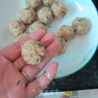 Pouring Meatballs recipe