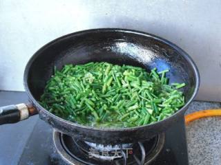 Stir-fried Cowpea with Minced Meat recipe