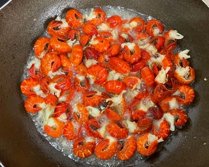 🦞garlic Crayfish Tails recipe