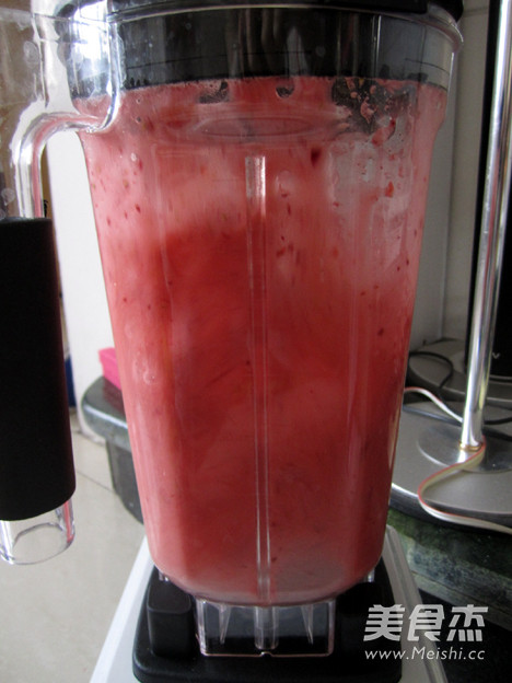 Cherry Strawberry Juice recipe